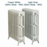 CI-RG-4-D-04-05 - Royal Georgian 4 Column Cast Iron Radiator H760mm x W266mm CI-RG-4-D-04-05 - Royal Georgian 4 Column Cast Iron Radiator H760mm x W266mm